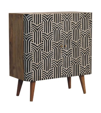 Edessa Bone Inlay Cabinet