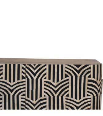 Edessa Bone Inlay Cabinet