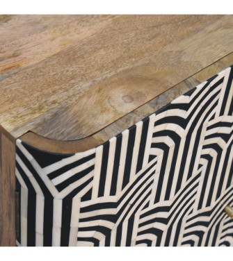 Edessa Bone Inlay Cabinet