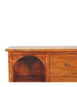 Chestnut Mixed Open Cabinet