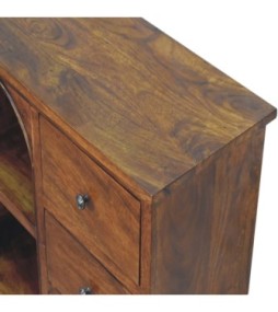 Chestnut Mixed Open Cabinet