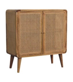 Larrisa Woven Storage Cabinet