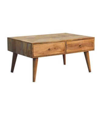 Woven Aztec Coffee Table