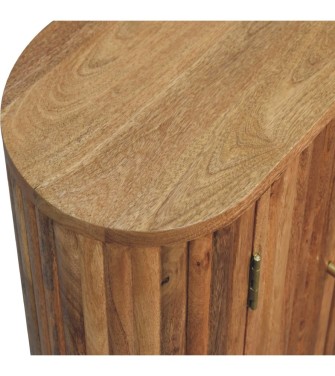 Stripe Door Cabinet