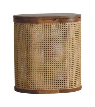 Larissa Round Lid-Up Storage Stool