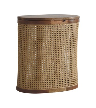 Larissa Round Lid-Up Storage Stool