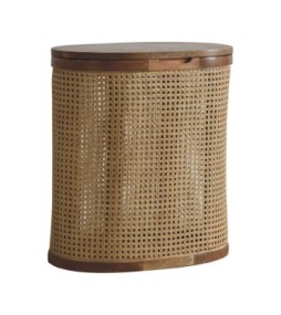 Larissa Round Lid-Up Storage Stool