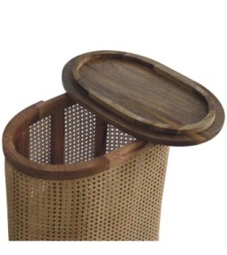 Larissa Round Lid-Up Storage Stool