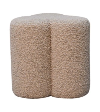 Repose-pieds Mud bouclé Clover