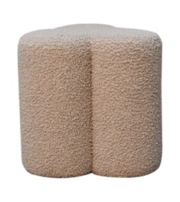 Repose-pieds Mud bouclé Clover