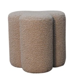 Repose-pieds Mud bouclé Clover