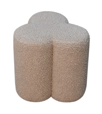 Repose-pieds Mud bouclé Clover
