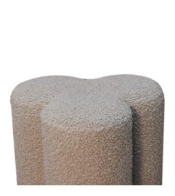 Repose-pieds Mud bouclé Clover
