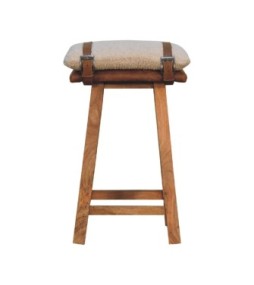 Tabouret de bar à sangles