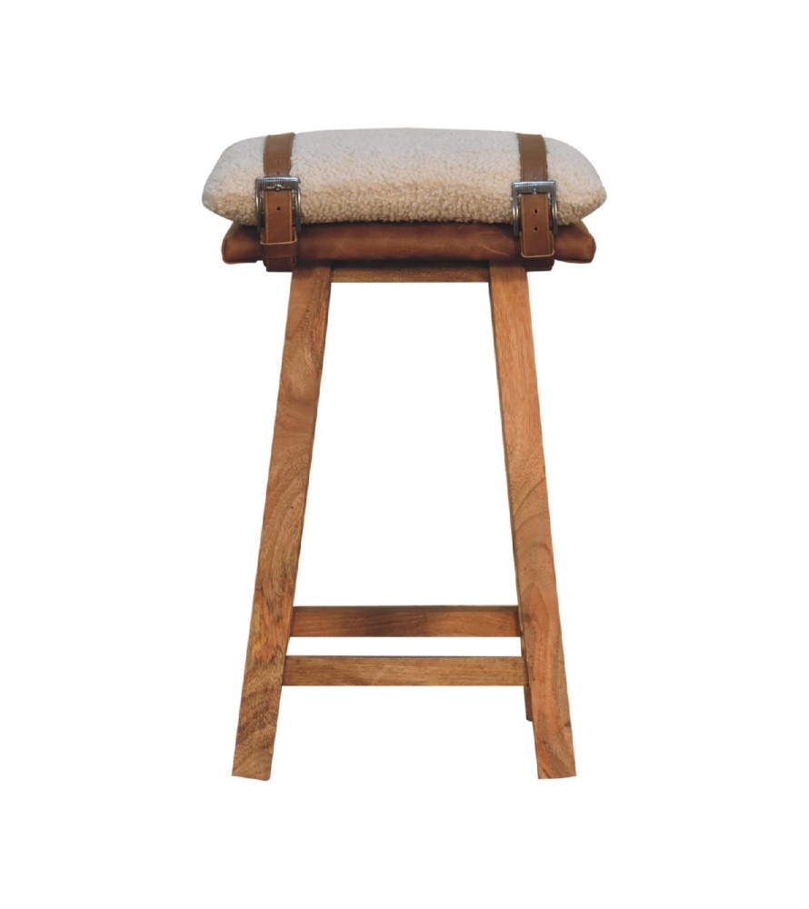 Tabouret de bar à sangles