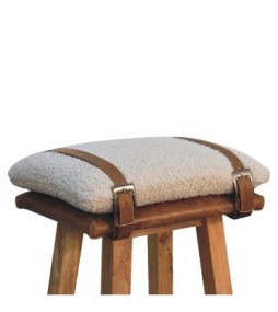 Tabouret de bar à sangles