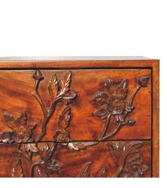 Table de chevet botanique
