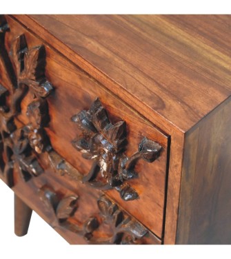 Table de chevet botanique