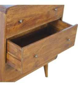 Curved Chestnut Chest