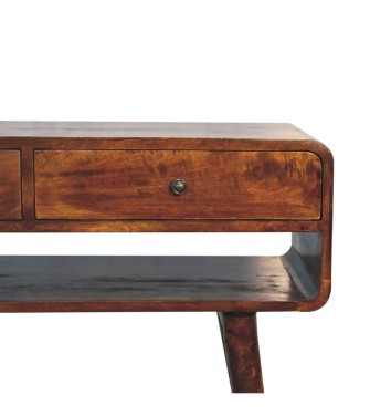 Sonata Chestnut Console Table
