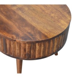 Stripe Chestnut Coffee Table