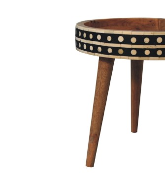 Mini Pattern Nordic End Table