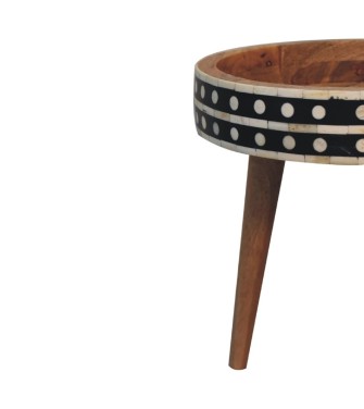Mini Pattern Nordic End Table