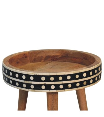 Mini Pattern Nordic End Table