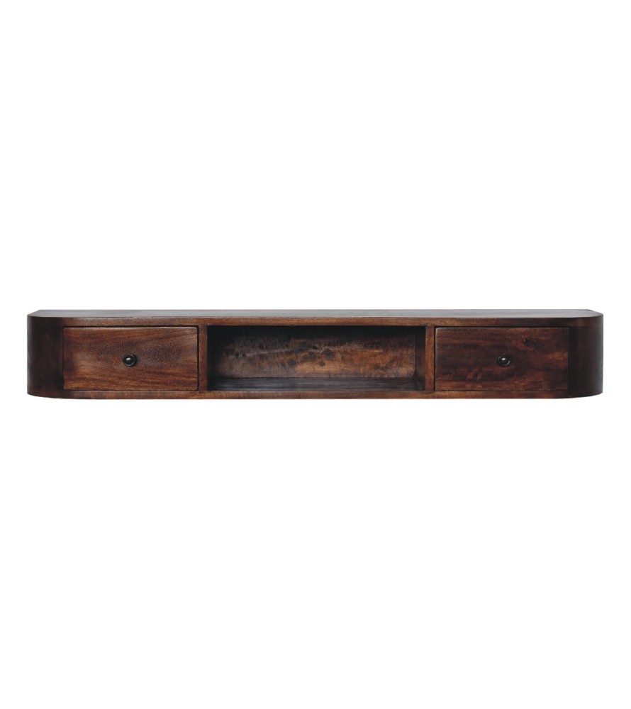 Lunar 2 Drawer Wall Mounted Console