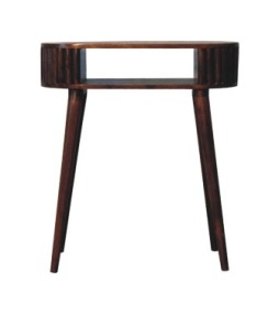 Bureau rayé couleur châtaigne