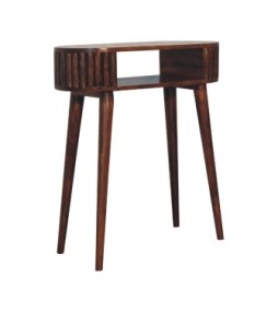 Bureau rayé couleur châtaigne