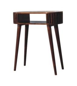 Bureau rayé couleur châtaigne