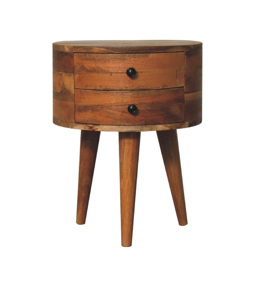 Odyssey Oak-ish Tripod Bedside