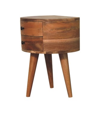Odyssey Oak-ish Tripod Bedside