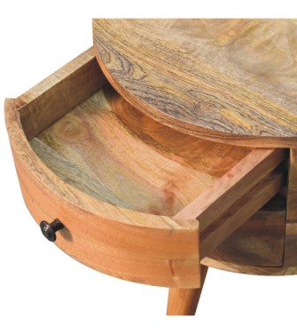 Odyssey Oak-ish Tripod Bedside