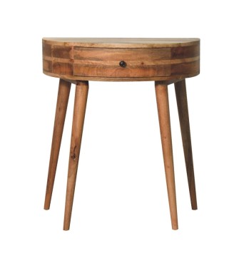 Table console Odyssey aspect chêne
