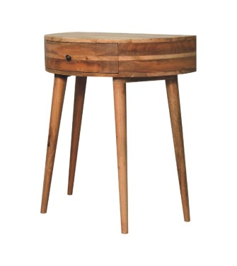 Table console Odyssey aspect chêne