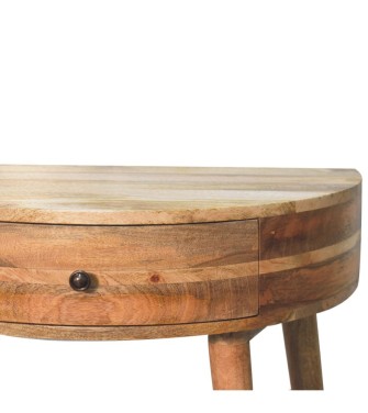 Table console Odyssey aspect chêne