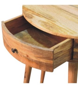 Table console Odyssey aspect chêne