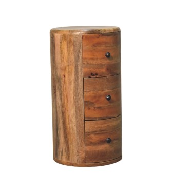 Oak-ish Drum Chest