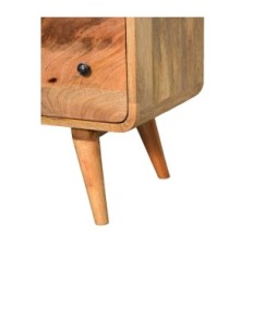 Large Curved Oak-ish Chest