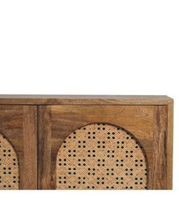 Armoire à boules en rotin