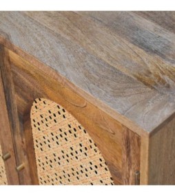 Armoire à boules en rotin