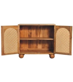 Armoire à boules en rotin