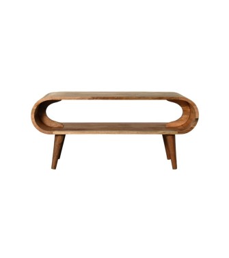 Amaya Nordic Style Oak-ish Coffee Table