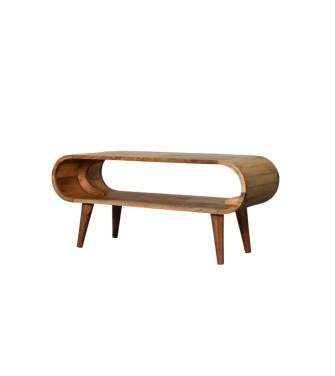 Amaya Nordic Style Oak-ish Coffee Table