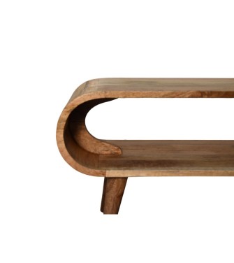 Amaya Nordic Style Oak-ish Coffee Table