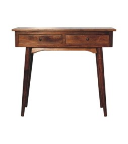 Chestnut Hallway 2 Drawer Console Table