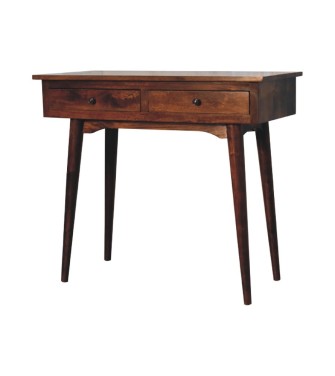 Chestnut Hallway 2 Drawer Console Table
