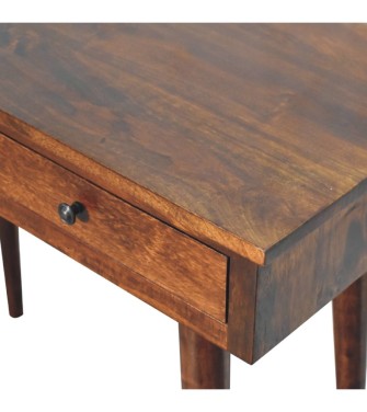 Chestnut Hallway 2 Drawer Console Table